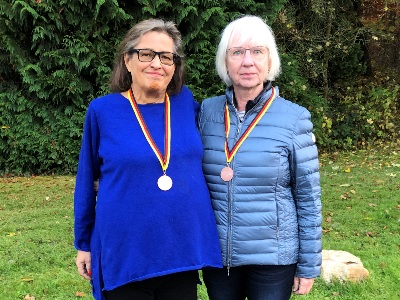 Bronze: Claudia Vechiatto und Gisela Smykalla