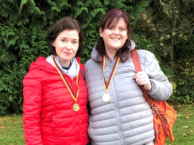 Gold: Mieke Plath und Susanne Kriftner