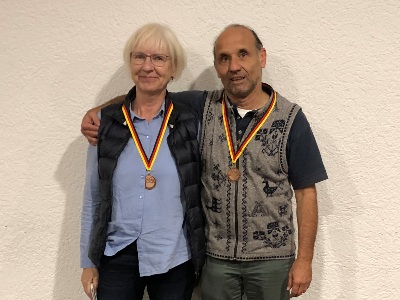 Bronze: Gisela Smykalla und Dr. Michael Schneider