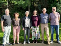 2. Bundesliga von links nach rechts: Björn Kapplinghaus - Annaïg Della Monta - Ria Kürschner - Dr. Anne Gromöller - Dr. Bernhard Kopp - Michael Pauly