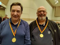 Gold geht an Claus Daehr und George Cohner