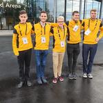 Junioren U26: Maximilian St., Florian, Sibrand, Maximilian L., Lauritz