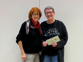 Platz 3 in der Klasse A: Lieselotte Grass - Ruth Bilkenroth