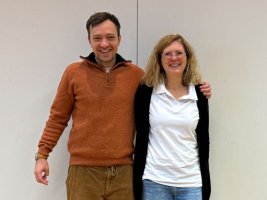 Platz 1 in der Klasse B: Stefan Weber - Katrin Schulte