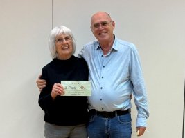 Platz 3 in der Klasse B: Helga Kummer - Dr. Horst Oehler